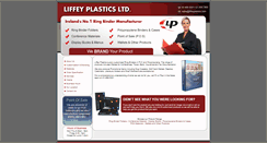 Desktop Screenshot of liffeyplastics.com