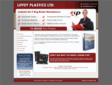 Tablet Screenshot of liffeyplastics.com